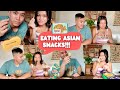 EATING ASIAN SNACKS W/ MY BROTHER!