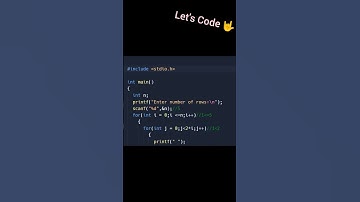 C program to print star(*) inverse left pyramid | C programming | Let