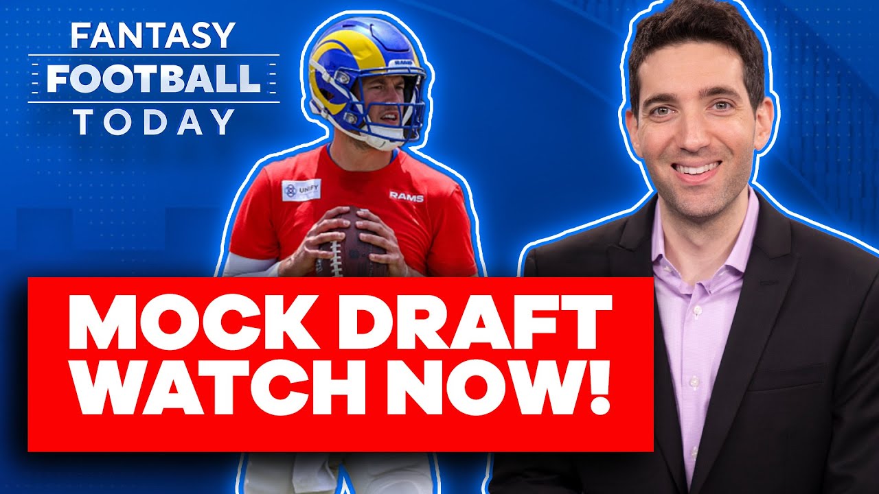MOCK DRAFT: BEST STRATEGIES, REACTIONS, HELP YOU WIN YOUR LEAGUE | 2022 FANTASY  FOOTBALL ADVICE - YouTube