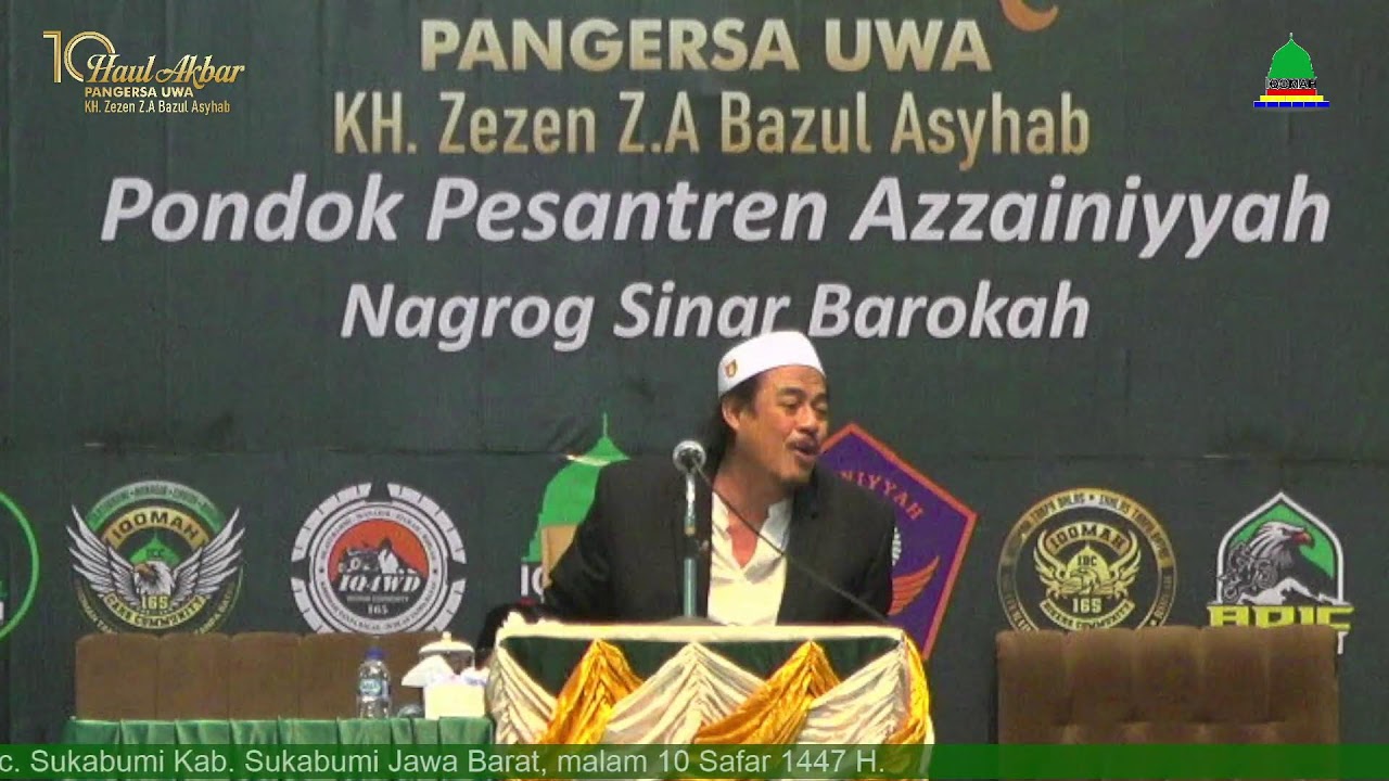 Live - Majelis Manaqib Syeikh Abdul Qodir Al-Jailani Q.S. di Pondok Pesantren Azzainiyyah