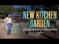New kitchen garden series episode 1 site and bed selection placement and garden layout