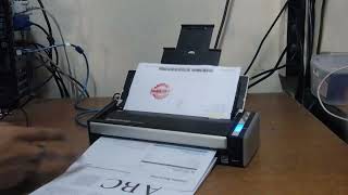 Scanner Folio F4  Fujitsu ScanSnap S1300 Scan Duplex Portable simpel bisa masuk tas