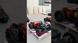China made remote control tracked mower low price for sale, Chinese best radio controlled lawn mower China made remote control tracked mower low price for sale, Chinese best radio controlled lawn mower