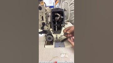 Needle Bar and Lower Bushing and Upper Bushing install #sewing_machine_master