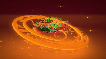 Cybercom Spin Drop animation, logo reveal, logo stinger, logo design, video intro