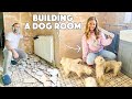 We built the ultimate DOG room in our 120 Year old house