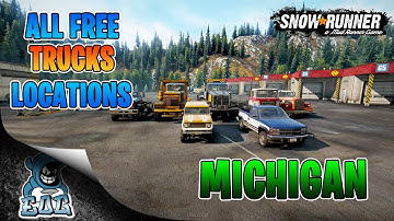 Snowrunner All Free Trucks In Michigan Locations