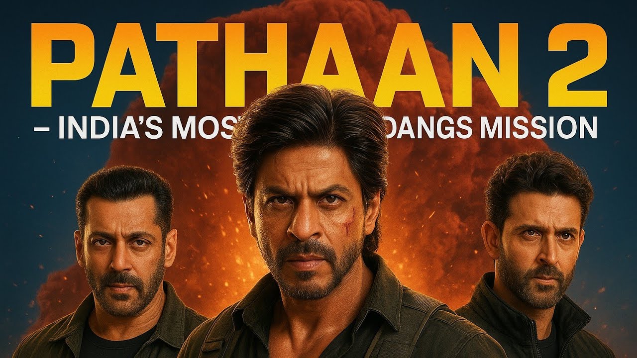 “What Makes Pathaan 2 the Biggest Action Film in Indian History?” SRK, salman khan, ritik Roshan 