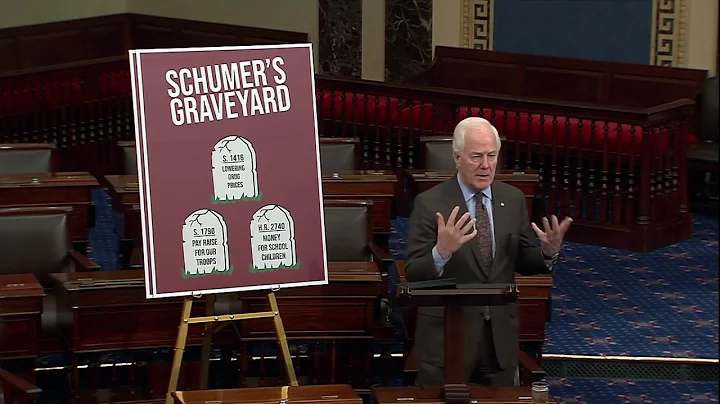 Cornyn: ‘Schumer Graveyard’ Includes Bipartisan Drug Pricing, Funding for Schools, Troop Pay Raises