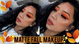 MAKEUP MONDAY | ALL MATTE FALL MAKEUP LOOK  (ALL DRUGSTORE)  ohmglashes