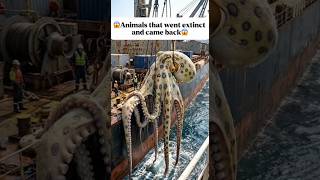 😱Animals that went extinct and came back 😱
