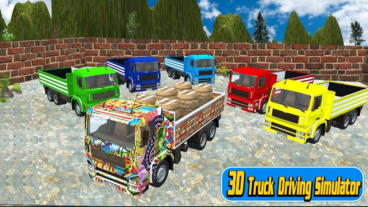 3D Truck Driving Simulator MOD APK cover