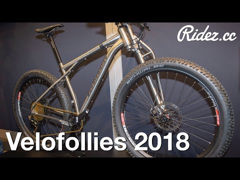 Velofollies 2018 - round-up, trends op gebied van mountainbikes en gravel bikes