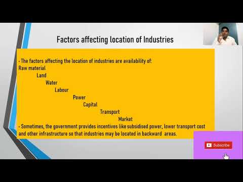 Industries-Geography-Gr-8|Factors Affecting Location