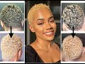 How I (SOMEHOW) Successfully Bleached My TWA Hair By Myself... BEYOND STRESSFUL