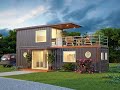 Two Story Shipping Container Home - Container Building