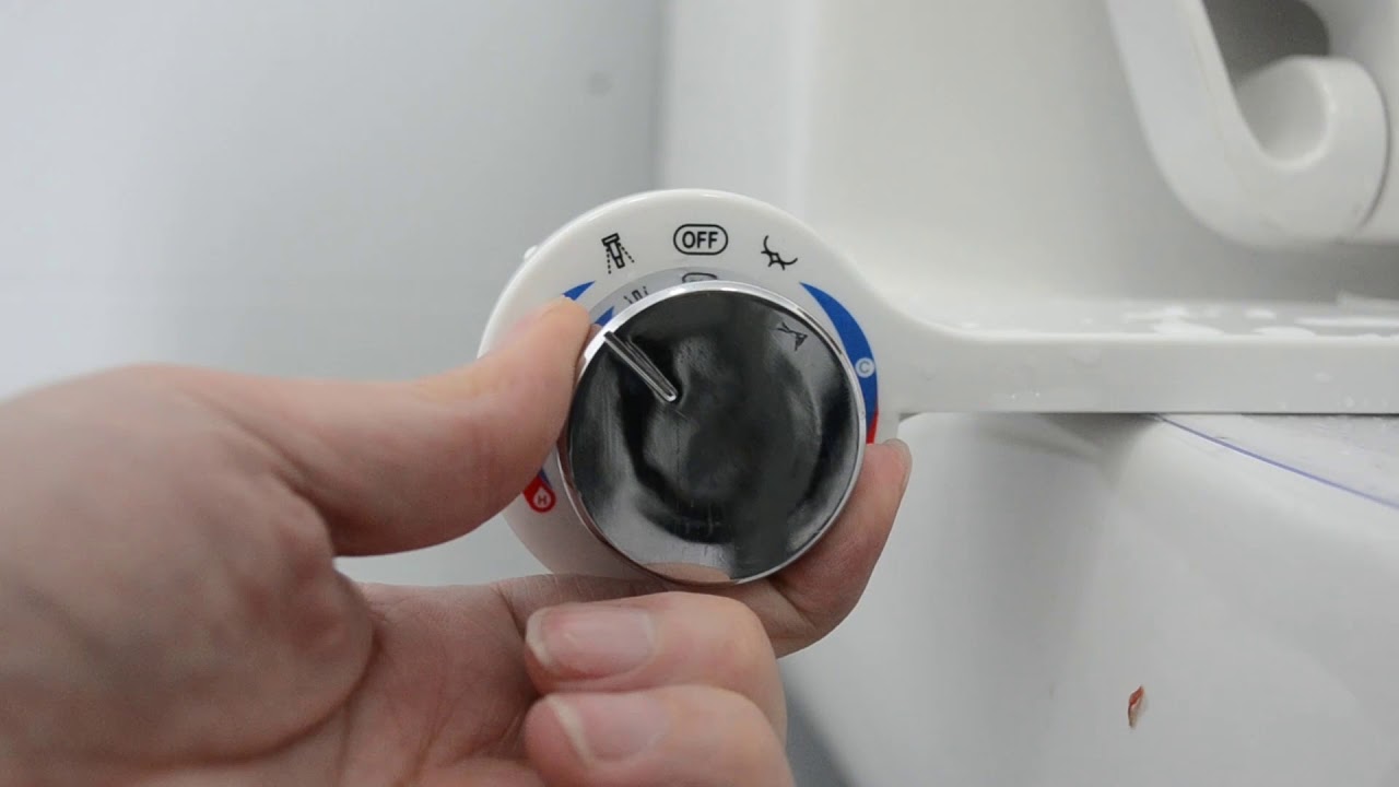 NAVISANI Warm & Cold SelfClean Easy Bidet Demo YouTube
