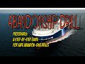 ABANDONSHIP DRILL :  A step-by-step guide for safe abandon-ship drills  #ONBOARD #DRILLS