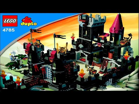 LEGO instructions - DUPLO - Catle - 4785 - Black Castle - YouTube