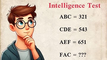 "Mind-Blowing Intelligence Test! Can You Solve This? 🤯🔥#BrainTeaser#IQTest#Puzzle#MathRiddles#viral"