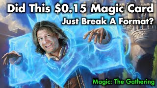 Did This $0.15 Commander Legends Card Just Break A Format? | Magic The Gathering