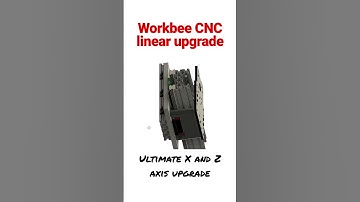 Workbee linear upgrade // ultimate and affordable linear upgrade #CNCUpgrades #cncmachining #workbee
