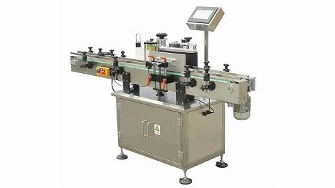 vaccine vial glass bottle label applicator,round bottle self adhesive labeler