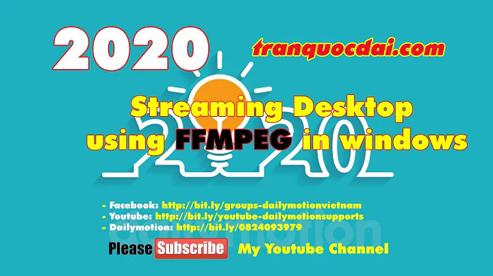 Live stream Desktop sử dụng code ffmpeg - Streaming Desktop using FFMPEG in windows