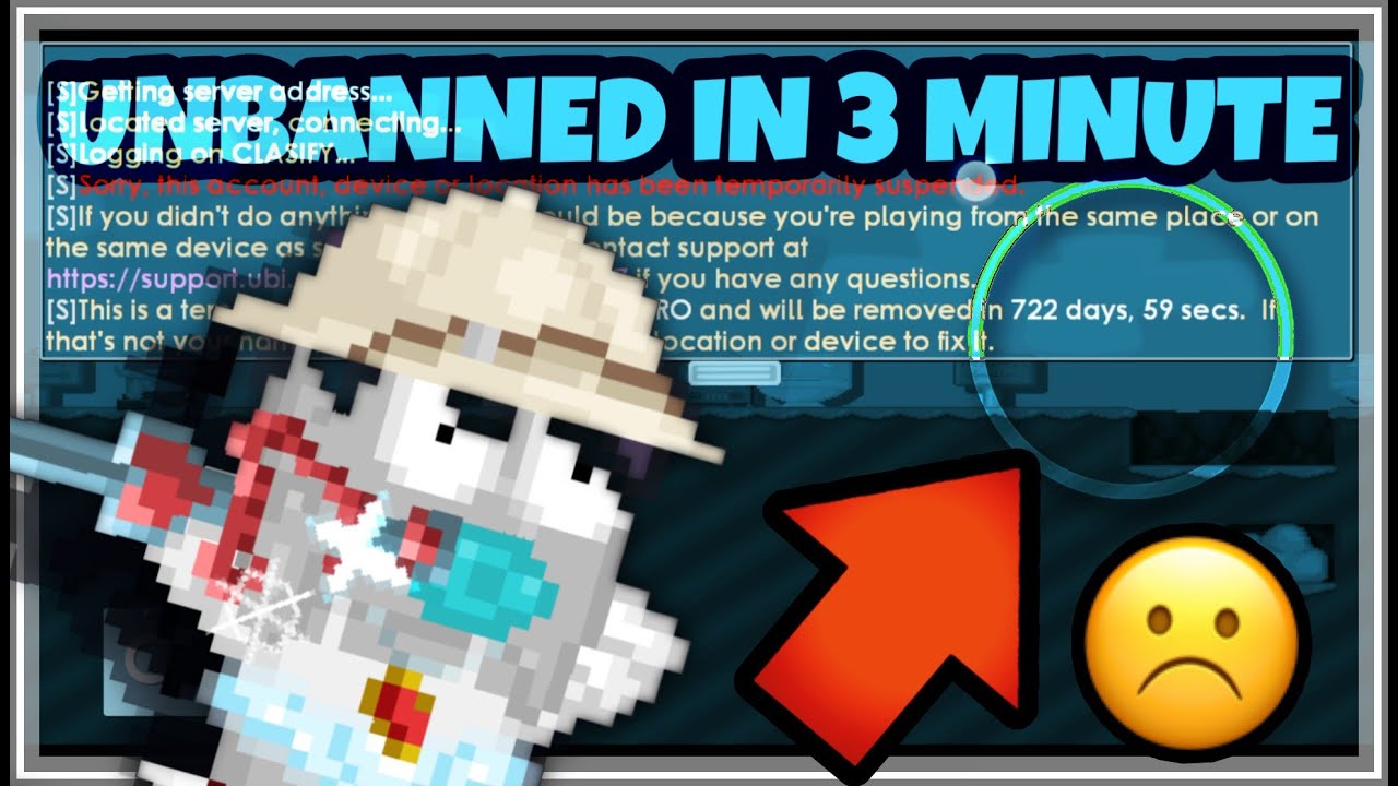 Growtopia How To Get Unbanned