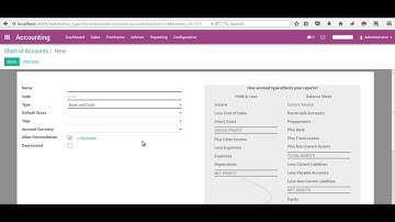 How to manage Chart of Accounts in OdooSME