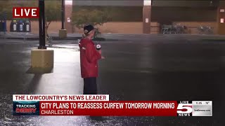 VIDEO: Charleston leaders to assess flooding before lifting citywide curfew