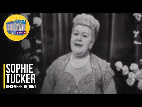 Sophie Tucker "White Christmas" on The Ed Sullivan Show