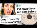 Why TikTokers are throwing their shampoo, &quot;Red spots&quot; on toilet paper cause panic