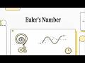 Euler's Number e - 📔 Euler's Number: The Constant of Growth and  Change