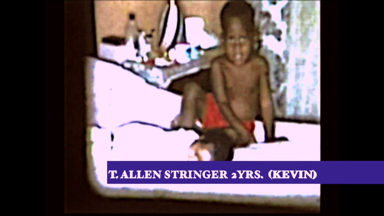 T. Allen Stringer at ages 2 & 4