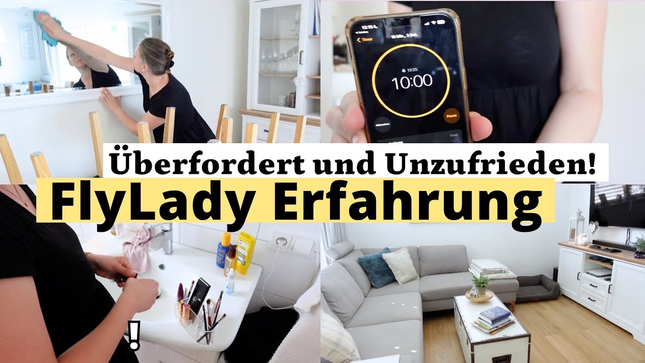 So ist es wirklich! 😫  ERSTE FlyLady ROUTINE 💛 Meine Erfahrungen 💛