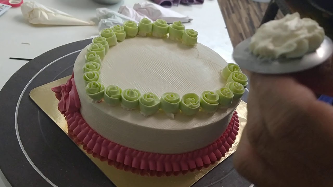 Merry x ' mas cake - YouTube