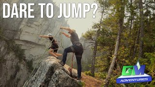 CRAZY CLIFF JUMPING OF THE CHIEF 330 ft !!😨🤯 #offthewall #viral