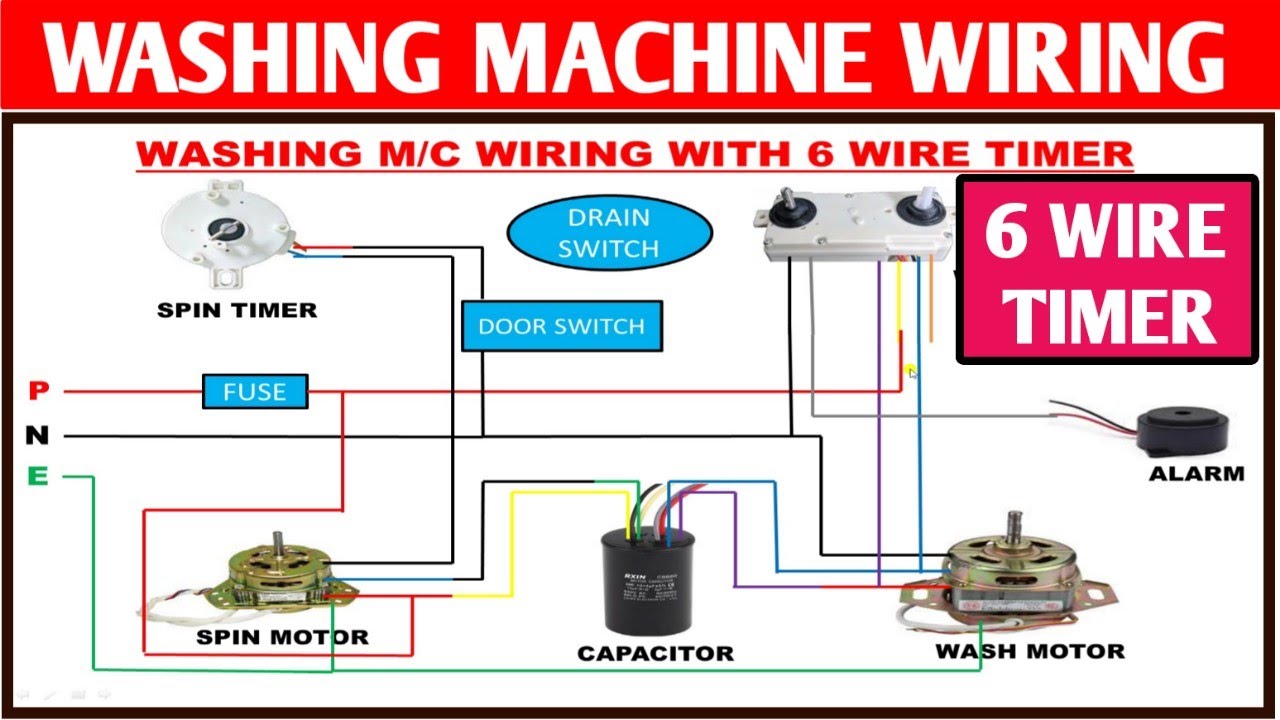 Washing Machine Timer Wiring Diagram Pdf - Naturalize