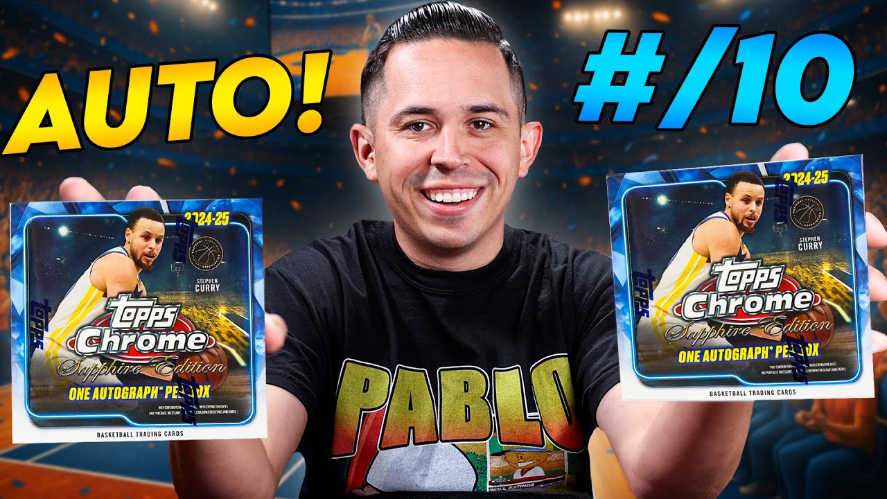 I Pulled a RARE Auto #/10 From This Online Exclusive Box! ? - YouTube