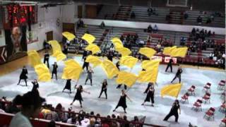 GCHS 2011 Winter Guard 1st performance 2/25/11