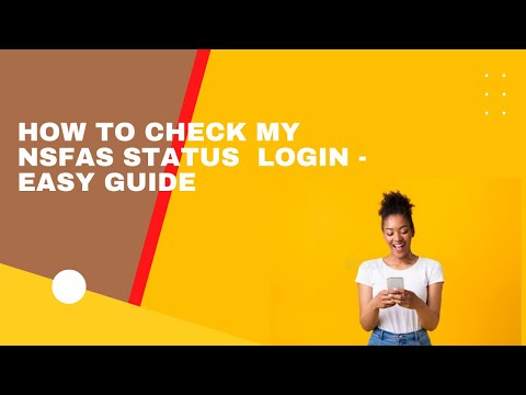 How To Check MyNSFAS Status - Step-By-Step Guide