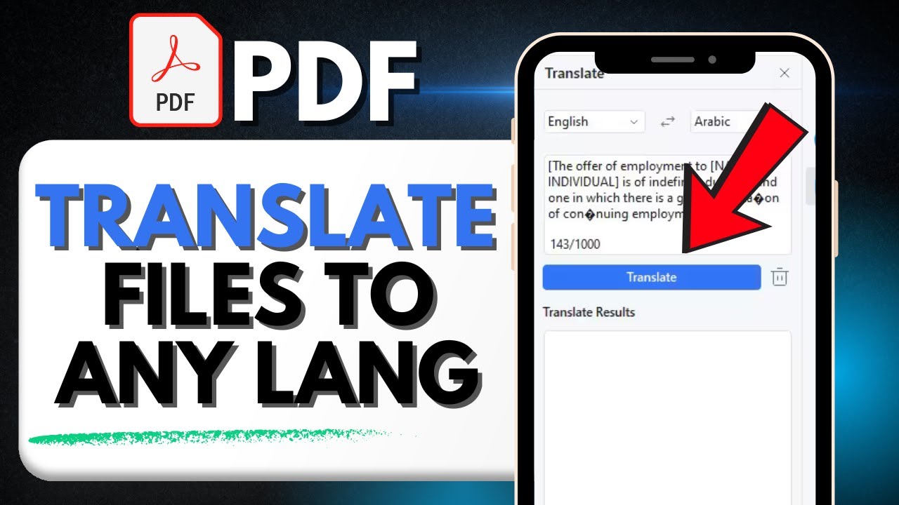 How To Translate PDF Files to Any Language in Seconds (2025) - YouTube