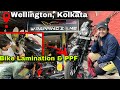 Best bike ppf  lamination wrapping  stickering at wellington kolkata avenger 160 modification