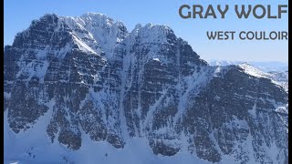 Gray Wolf West Couloir solo @Cl%C3%A9mentCherblanc