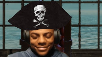 my captain is kinda shipless (pirate meme)