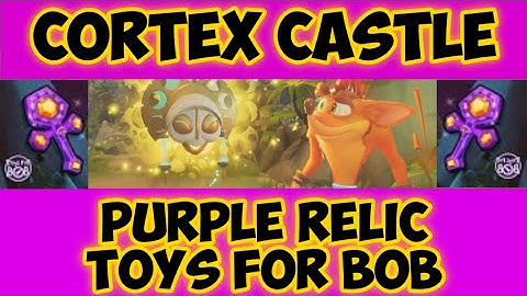 Crash Bandicoot 4 - Cortex Castle - Purple Relic (1:15.67) Toys For Bob Time Trial