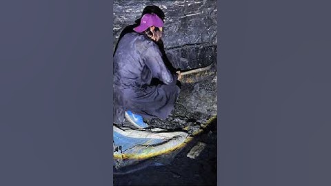 Coal mining underground 😱#coalmining #mining #trending #underground