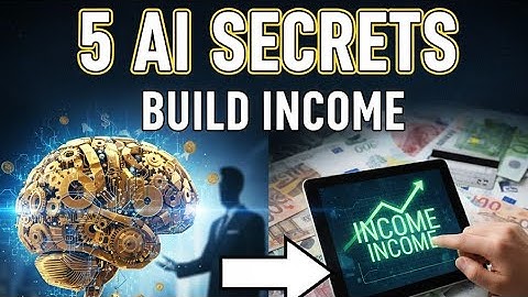 The 5 AI Secrets used to Build Passive Income (Start Making Money TODAY)