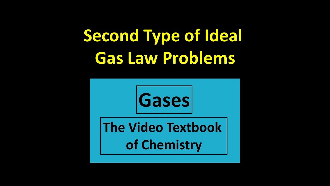 6.3: Combining the Gas Laws: The Ideal Gas Equation and the